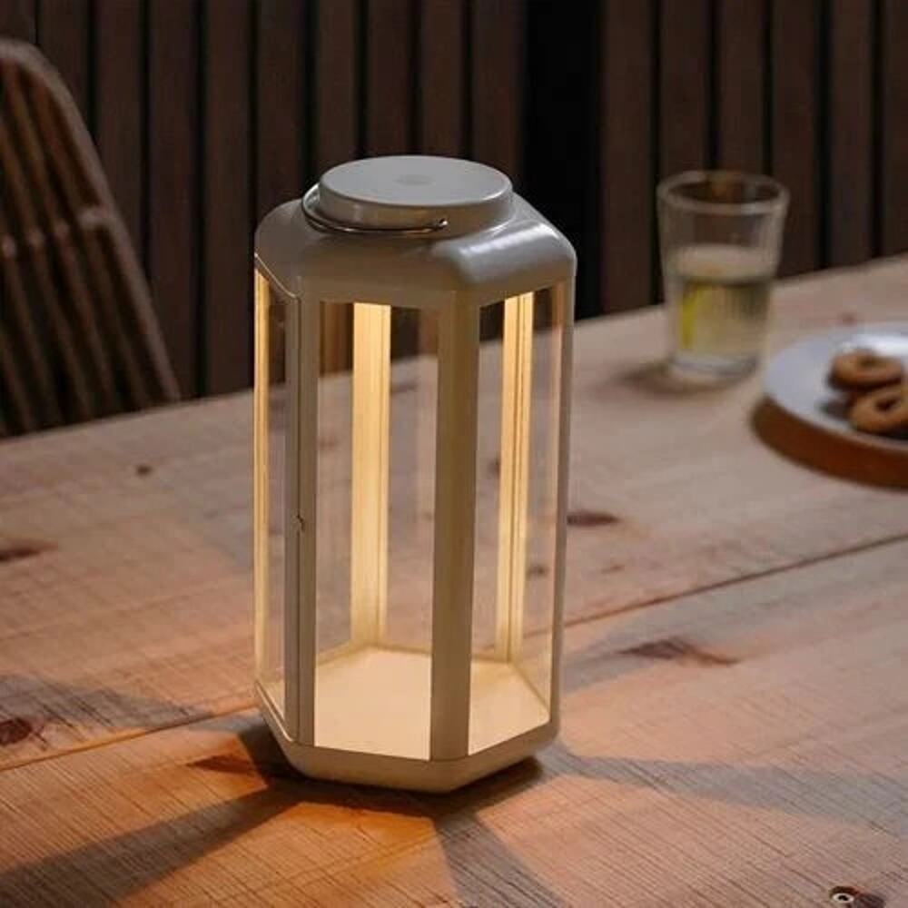 IKEA SOLVINDEN LED Table Lamp Lantern Battery Operated White-NEW